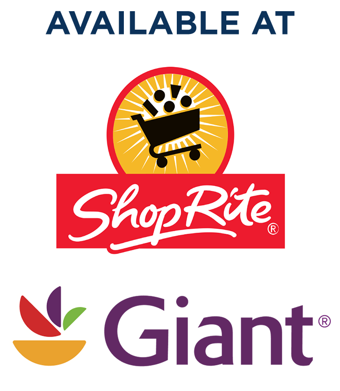 available at shoprite and Giant